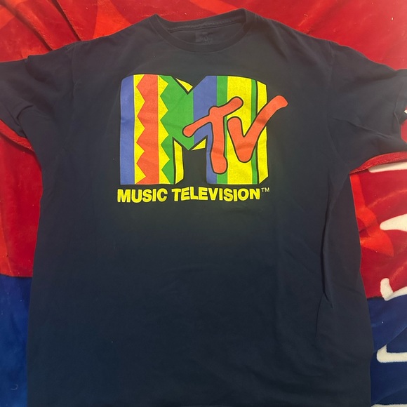 MTV Other - MTV Vibrant Logo Black Tee
